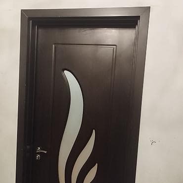 rcd perde sekilleri: Qonaq otağı üçün İşlənmiş Otaq qapısı 80x200 sm Çərçivə ilə, Zəmanətsiz, Ünvandan götürmə — 3