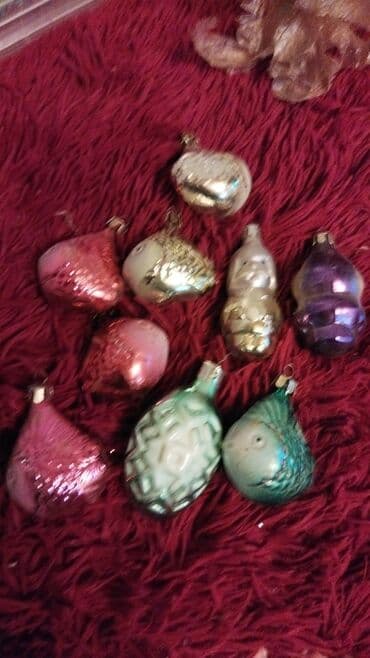 islenmis zontikler: Стеклянные елочные игрушки 2м — 11