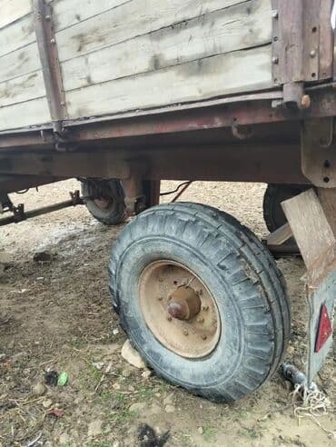 qoşqu yeri: Yük qoşqusu (tək oxlu) - Metallik korpus, dərin yük yeşiyi - Arxa — 7