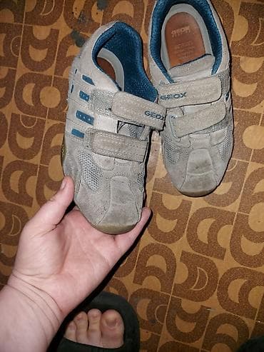 boks krasovkası: Rəng - Bej Krossovkalar, Geox, Ölçü: 34, Uniseks — 3