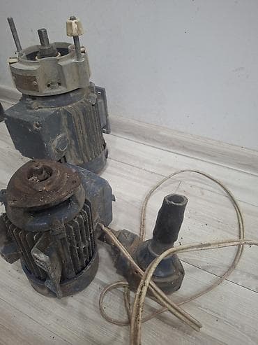 ikinci el perde: 0.75 kW (sıfır yetmiş beşlik) gücündə, 3 fazalı (380V) orijinal rus — 3