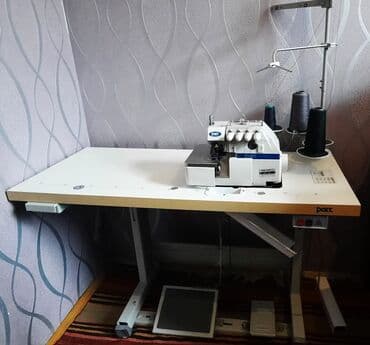 cay evi ucun dican stolar isdenmis: Overlok (səsli motor, yeni) 320 man Qoşa tikiş ( səsli motor, yeni) — 1