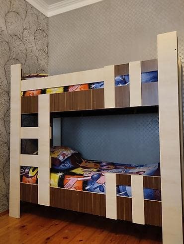 2el mebeler: Medinesİki Mərtəbe Carpayi. Matrasi var əla vəziyyətde. 220 manata — 1