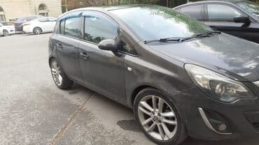 opel ascona: Opel Corsa D hatchback - Kuzov: 5 qapılı, tünd boz rəng - Nömrə: AZ — 3