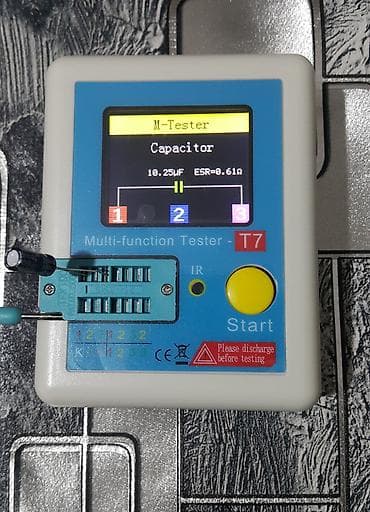 Qiymət sondur. Yeni çoxfunksiyalı test cihazı (LCR-T7) – transistor