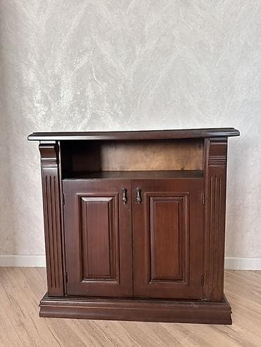 drel dəst: Klassik üslubda taxta mebel dəsti Qorka, balaca bufet, TV alti — 4