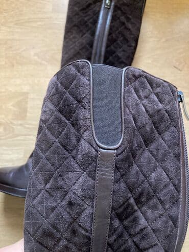 черные мужские сапоги: Brend çəkmələri 1-2 dədə geyinib, ideal vəziyyətdədir. İtaliya — 2