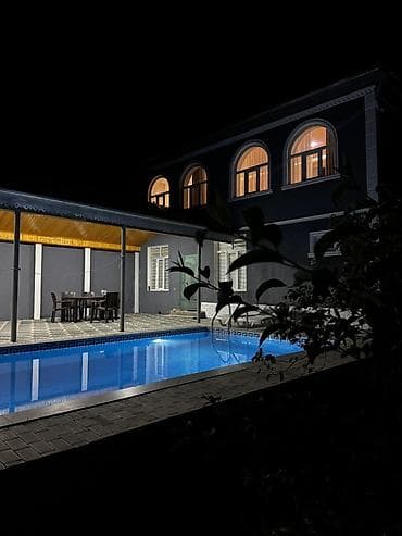 Аренда дач: 📍 Ünvan: Qəbələ Reyestrin yanı, Daş Bazarına düşən yolda, sola 1-ci — 2