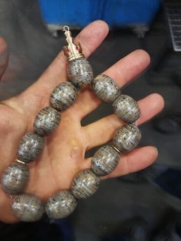 ayetel kursi qolbaq: El işi tasbeh.xususi daşlarla hazırlanıb .karonası var bronzodan — 3