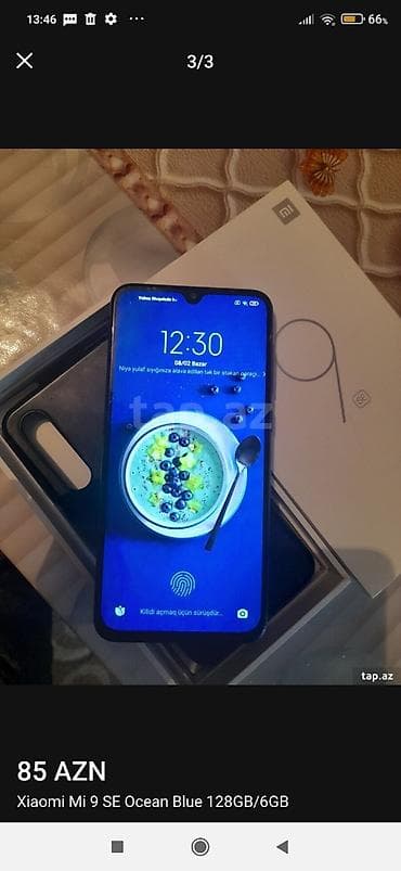 iphone 2 ci el: Xiaomi Mi 9 SE, 128 GB, 
 Barmaq izi — 3