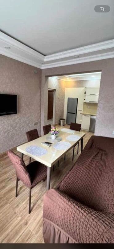 sarayda kiraye: Tam mebellı mənzil – geniş və işıqlı - Zövqlə dizayn edilmiş zal — 12