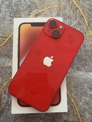 IPhone 14, 128 GB, Qırmızı, Face ID — 1
