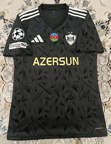 адидас: Мужская футболка, Adidas, S, цвет - Черный — 1