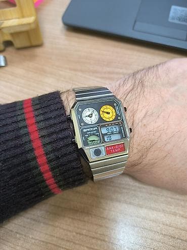 reward saat: SANDA ana-digi qol saatı – retro üslubda çoxfunksiyalı model — 3