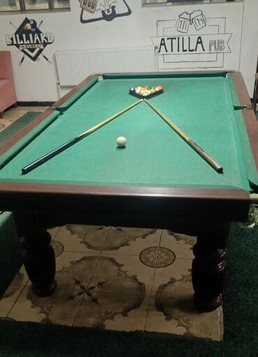 Оборудование для мойки: 💫RR Bilyard uzeri ağ mermerdendi Qiymet 2000 azn butun aksesuarlari — 1