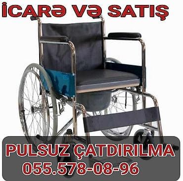 İcarə və satış üçün əlil arabası – sanitar qablı model - Geniş — 1