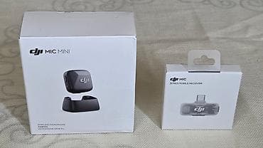 Dji Mikrofon (ORGINAL) Mikrafon ve Type-C / USB-C Android ve Iphona