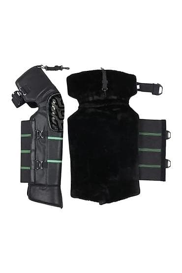 Motosiklet üçün qış ayaq qoruyucuları – külək və soyuğa qarşı — 9