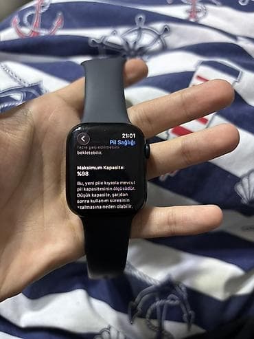 soel parfum unvanlar: Smart saat, Apple, Suya davamlı, rəng - Qara — 3