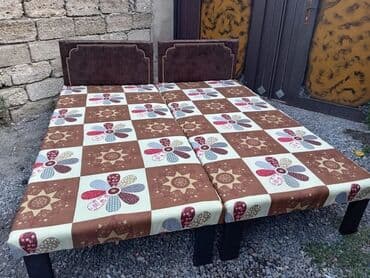 Семена: Təzə çarpayılar. 1 nəfərlik çarpayılar 60manat 2 nəfərlik taxt — 2