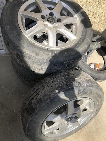 Opel üçün orijinal yüngül lehimli disklər və şinlər komplekti - 4