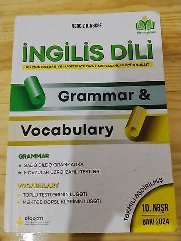 Məhsul: “İngilis Dili – Grammar & Vocabulary” (Nərgiz R. Nəcəf)