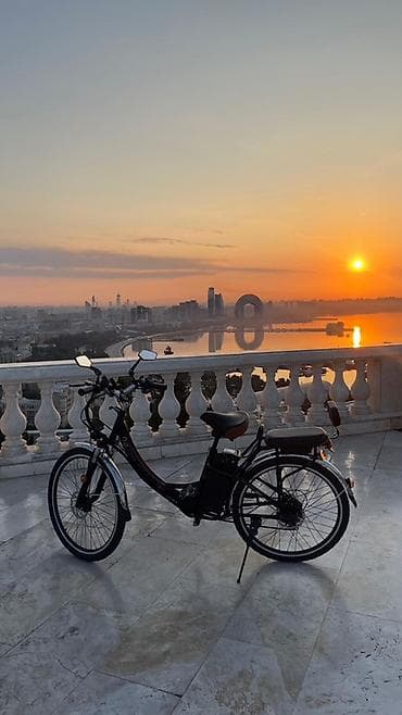 İdman və hobbi: Elektrikli velosiped. 30-40km yol qet ede bilir Qiymetde razılaşmax — 2