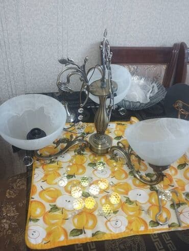 lyustralar 2022: Çılçıraq, 3 lampa — 2