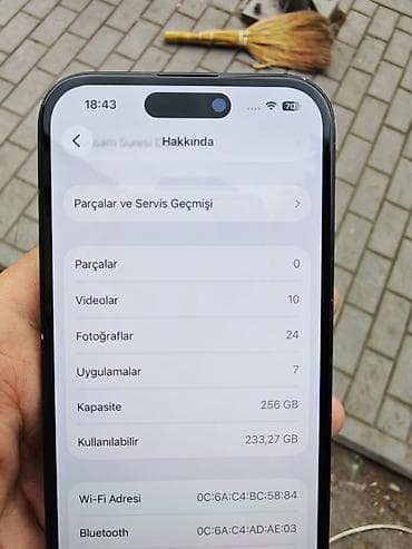xs max barter: IPhone 15, 256 GB, Qara, Face ID — 6