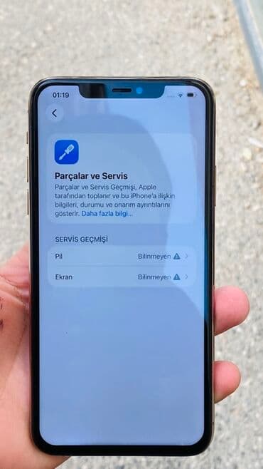 iphone x yığılma: IPhone Xs Max, Qızılı, Face ID — 7