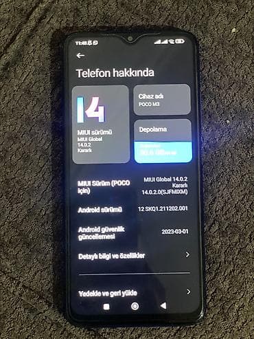 azercell 4g modem: Poco M3, 64 GB, rəng - Mavi, Sensor — 3