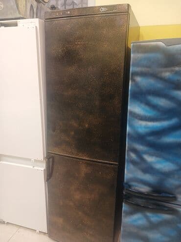 soyuducu ev: İşlənmiş 2 qapılı Swizer Soyuducu Satılır, rəng - Qara, Təkərli — 2