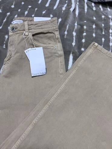 Рубашки: Мужские джинсы, Bershka, M — 2