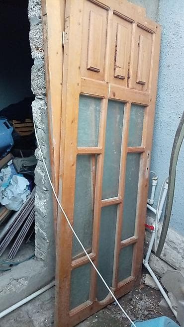 ev ucun dekor: Məhsulların təsviri: 1) Taxta qapı - Material: təbii ağac - Üst hissə — 2