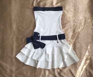 маечное платье: Платье декольте. Длина выше колена. Бренд: WAGGON (париж). Размер — 3