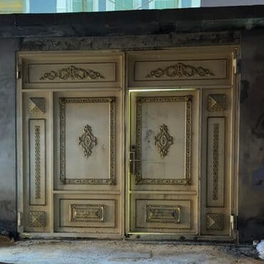 Qapılar və aksessuarlar: Darvaza 620₼ satılır Ölçü 2.60*3 4luk listdən yığılıb bine qesebesi — 1