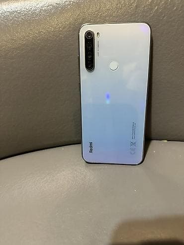 lombard telefon: Xiaomi Redmi Note 8 açıq mavi rəngdə 64GB yaddaş. Ustada olmayıb — 4