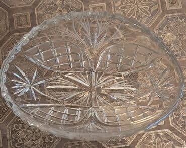 qab qaşıq: Kasalar, 1 əd, rəng - Ağ, Xrustal — 2