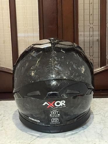 r22: AXOR integral tipli motosiklet dəbilqəsi - Model: AXOR (şüşə üzərində — 5