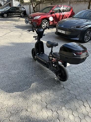 elektron moped: Tecili satilir!!! Elim yandida hec bir problemi yoxdu qoz kimi gedr — 3