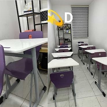 konputer stolu: Masa və stul 65 azn satilir 1 ədədi. Qardaşlar mebeldən alınıb 110 — 1