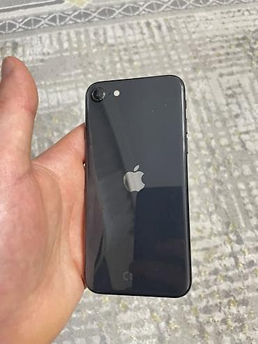 IPhone SE 2020, 128 GB, Qara, Barmaq izi