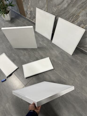 12 lik armaturun qiyməti: 60x60 ölçüdə Led panel Həm suvaq üstü, həm də asma tavan üçün led — 3