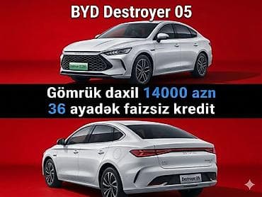 кредит byd: ✅ Sifarişlə 30 günə gətirilir ✅ Təzə, dyp nömrə, sığorta və gömrük — 4