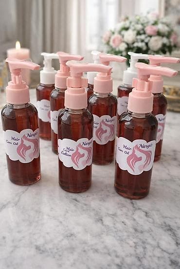 ətir flakonları: NARGIZ saç, qaş və kiprik üçün qulluq yağları Məhsul təsviri: - Saç — 8