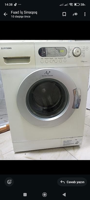 kohnə paltaryuyan: Paltaryuyan maşın LG, 5 kq, Avtomat, Qurutmasız — 6