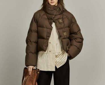 uzun jilet: Jilet, S, M, rəng - Qəhvəyi — 5