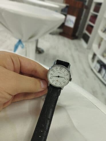 qizil tek qas uzukler ve qiymetleri: SSRİ istehsalı "Pobeda" markalı mexaniki qol saatı — 1