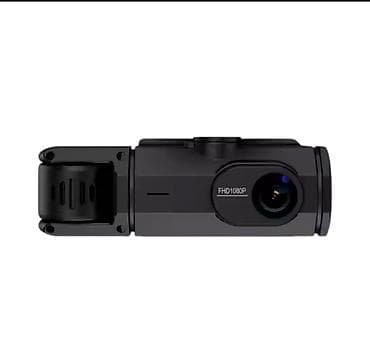 video maqnitafon: Avtomobil üçün iki kameralı DVR (FHD 1080P) - Ön və salon kamerası — 1