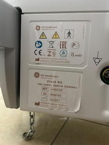 Tibbi avadanlıq: GE Healthcare Vivid S5 ürək-damar ultrasəs sistemi Üzərindəki prob — 4